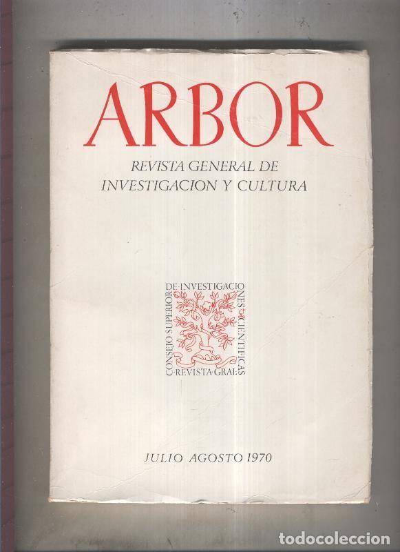 books: Arbor. Revista general de investigacion y cultura numero 295/296 - Varios