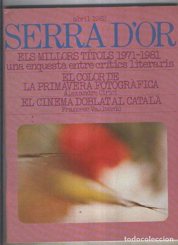 Libros: Serra D,Or numero 269 - varios - Foto 1