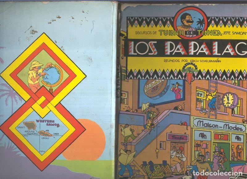 Libri di seconda mano: Los Papalag (cubierta estropeada segun imagen) (primera edicion 1977) - Erich Scheurmann