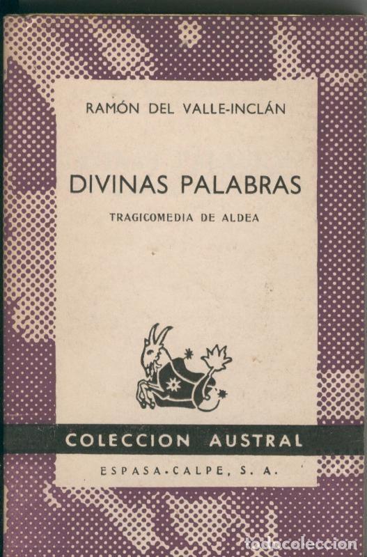 Libros: Austral numero 1320: Divinas palabras - Ramon del Valle Inclan - Foto 1