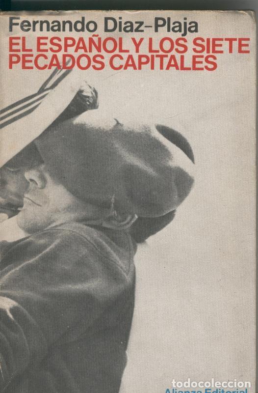 Libros: El espa&ntilde;ol y los siete pecados capitales (quinta edicion 1969) - Fernando Diaz Plaja
