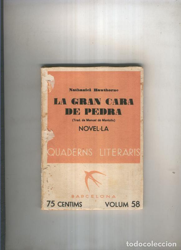 Libros: La gran cara de pedra - Nathaniel Hawthorne - Foto 1