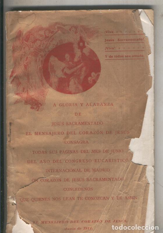 Libros: La mision anual del sagrado corazon: mes de junio - Varios - Foto 1