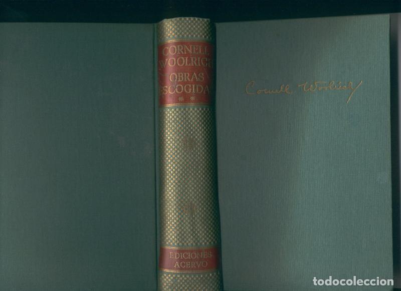 Libri di seconda mano: Obras escogidas segunda seleccion: Cenicienta y los gansters-Johnny en apuros - Cornell Woolrich (Wi