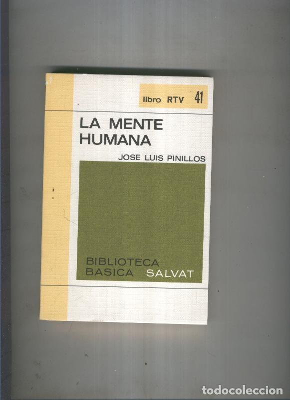 Libri di seconda mano: Biblioteca Basica Salvat libro RTV numero 041:La mente humana (numerado 3 en interior cubierta) - Jo