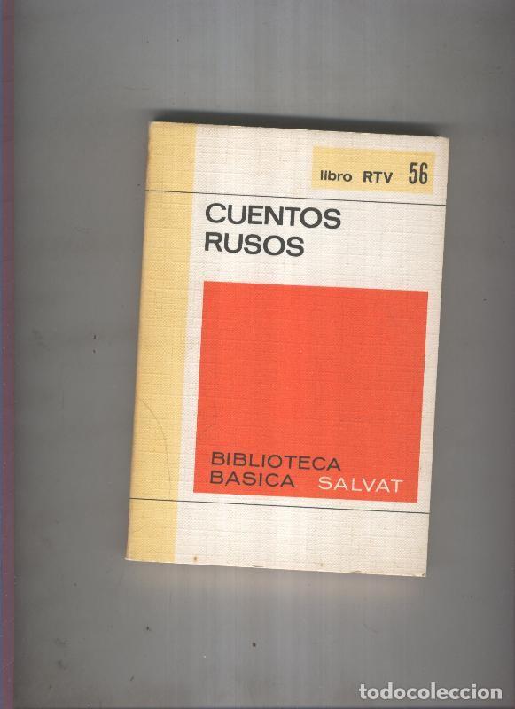 B&uuml;cher: Biblioteca Basica Salvat libro RTV numero 056:Cuentos rusos (numerado 1 en interior cubierta) - Anon
