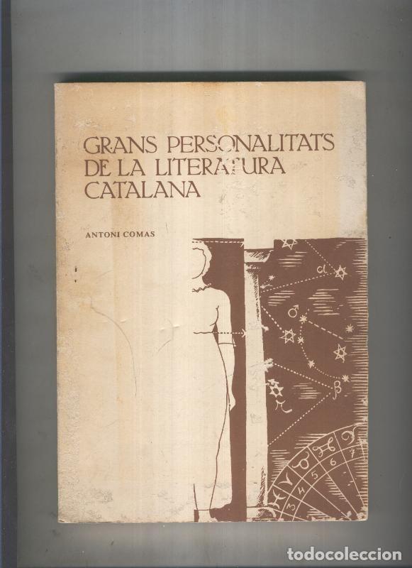 B&uuml;cher: Grans personalitats de la literatura catalana - Antoni Comas
