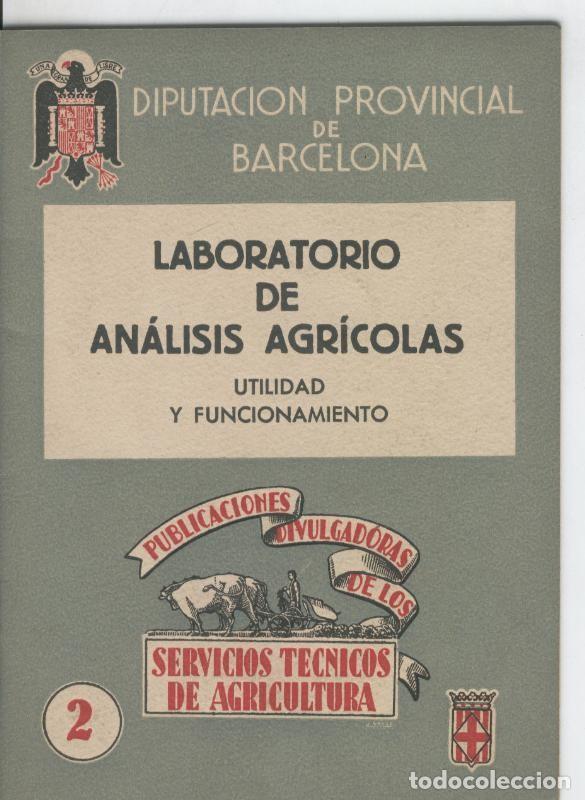 Libri di seconda mano: Servicios tecnicos de agricultura numero 02: Laboratorio de analisis agricolas - Varios