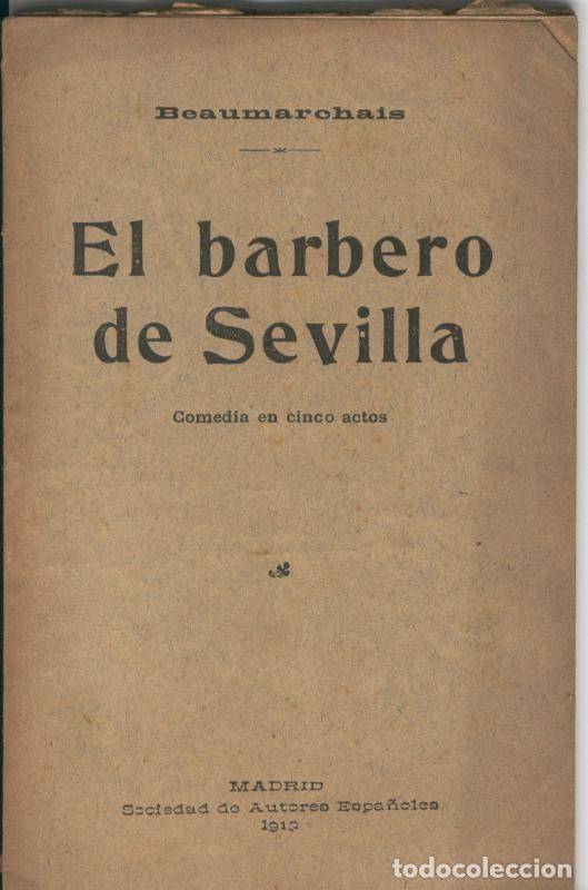 Libros: El barbero de Sevilla - Beaumarchais - Foto 1