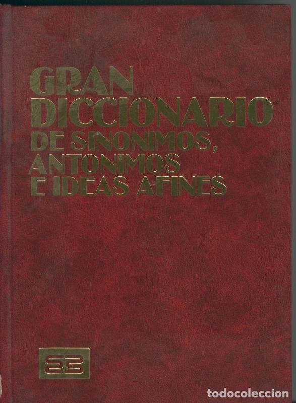 Libri di seconda mano: Gran diccionario de sinonimos, antonimos e ideas afines - Tirso R.M.Morrison