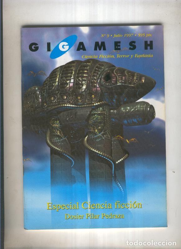 Livres: Revista Gigamesh numero 09, julio 1997, especial ciencia ficcion - varios