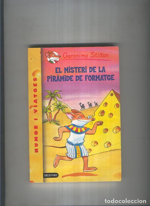 Libros: El misteri de la Piramide de Formatge - Geronimo Stilton - Foto 1
