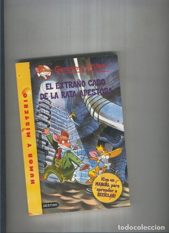 Libros: El extra&ntilde;o caso de la rata apestosa - Geronimo Stilton - Foto 1