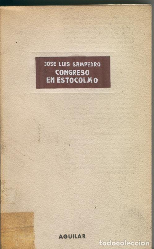 Libros: Congreso en Estocolmo - Jose Luis Sampedro - Foto 1