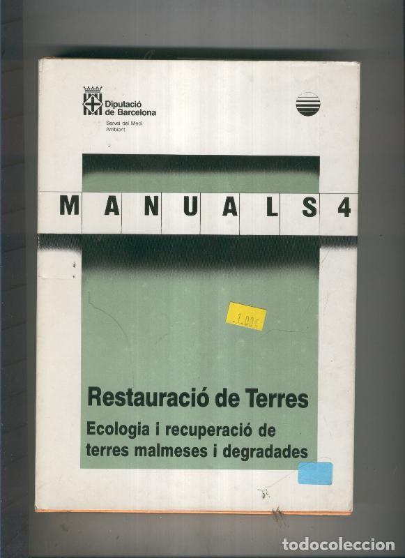Libros: Manuals 4: Restauracio de Terres numero 04 - varios - Foto 1