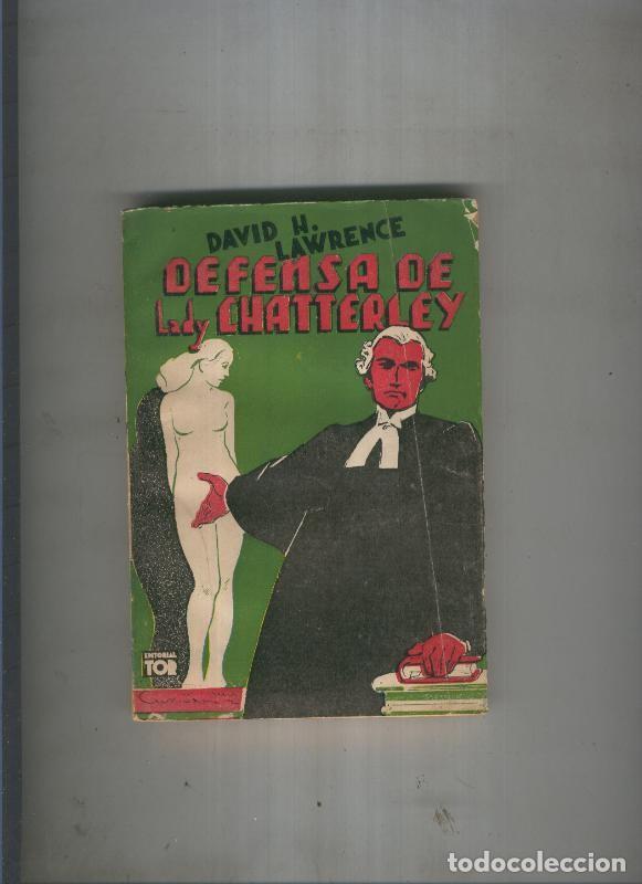 Libri di seconda mano: Defensa de lady Chatterley - David H. Lawrence