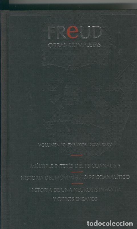 Livros em segunda m&atilde;o: Freud Obras completas Volumen 10: ensayos LXXV-LXXXV - Sigmund Freud