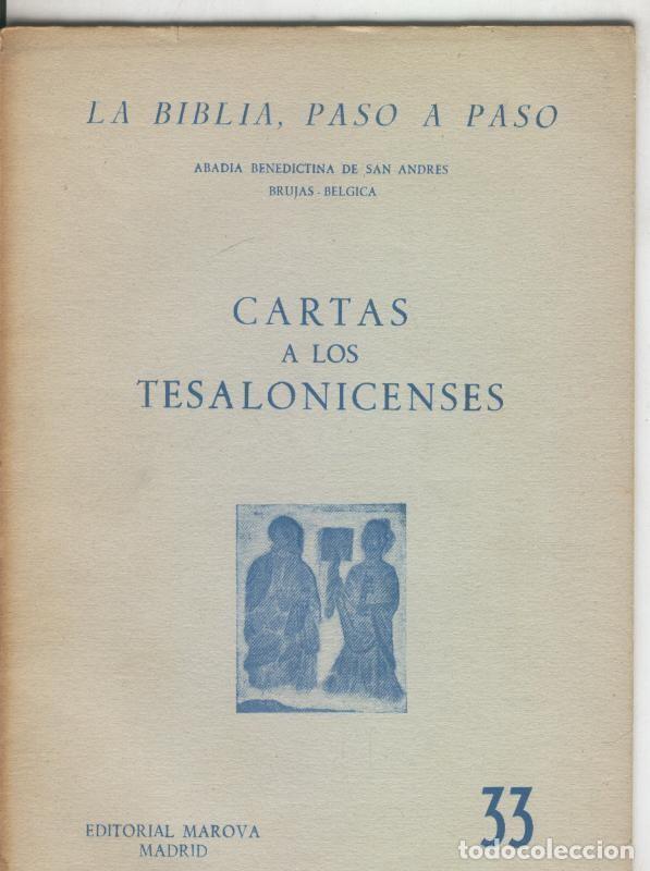 Libri di seconda mano: Cartas a los Tesalonicenses numero 33 - Varios