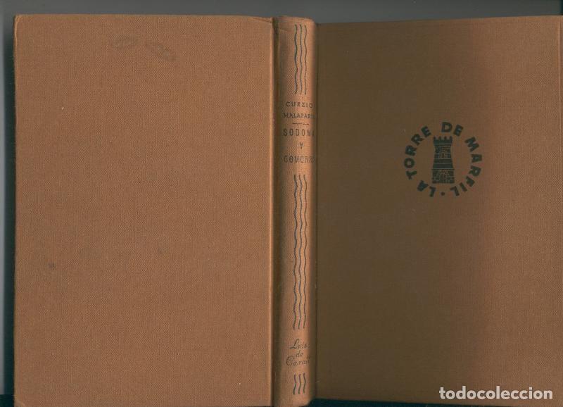 Libri di seconda mano: Coleccion La Torre de Marfil: Sodoma y Gomorra - Curzio Malaparte