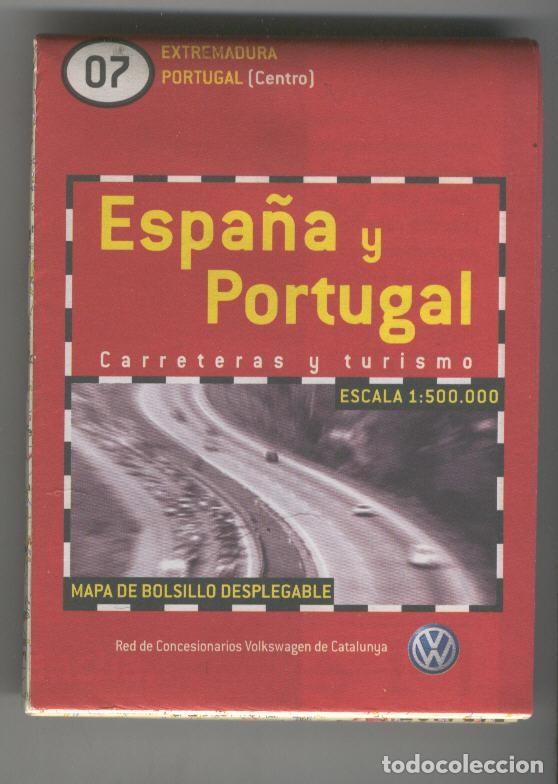 Libri di seconda mano: Mapa de bolsillo desplegable Espa&ntilde;a y Portugal numero 07 - Varios