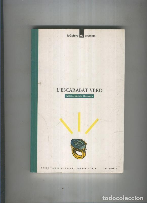 Libros: L escarabat verd - Merce Canela Garayoa - Foto 1