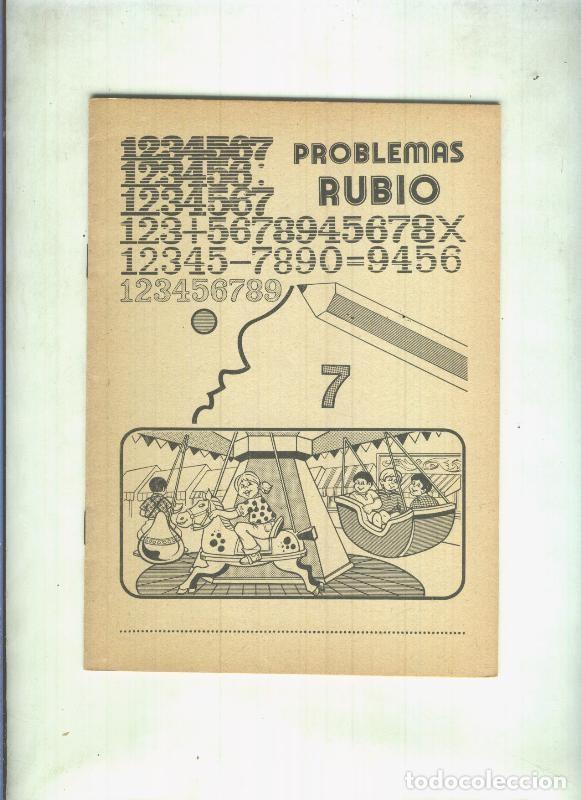 Libros: Problemas Rubio numero 7 - Rubio - Foto 1