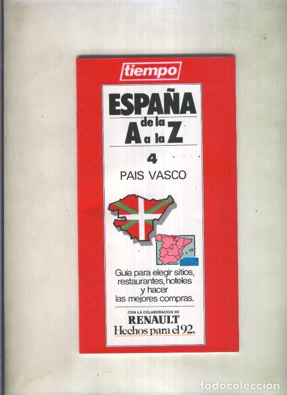 Libros: Espa&ntilde;a de la A a la Z. Pais Vasco - Varios - Foto 1