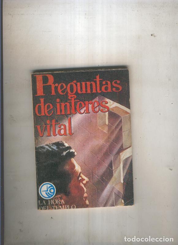 Libros: Preguntas de interes vital - varios - Foto 1