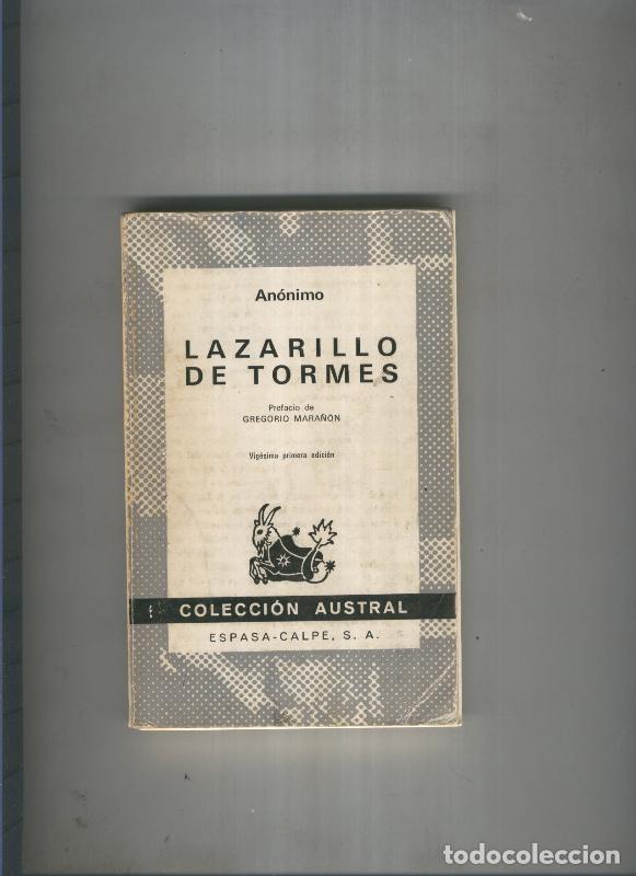 Libros: Lazarillo de Tormes - Anonimo - Foto 1