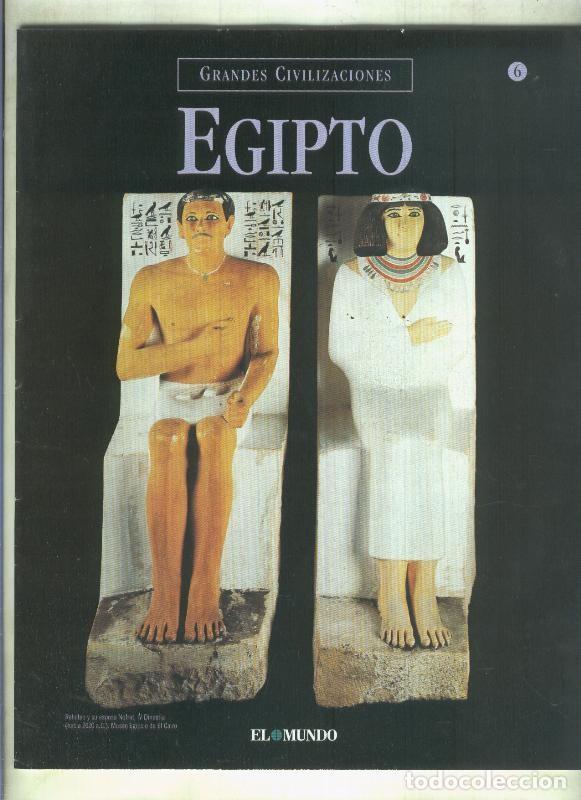Livres: Grandes Civilizaciones: Egipto fasciculo numero 6: El don del Nilo - varios