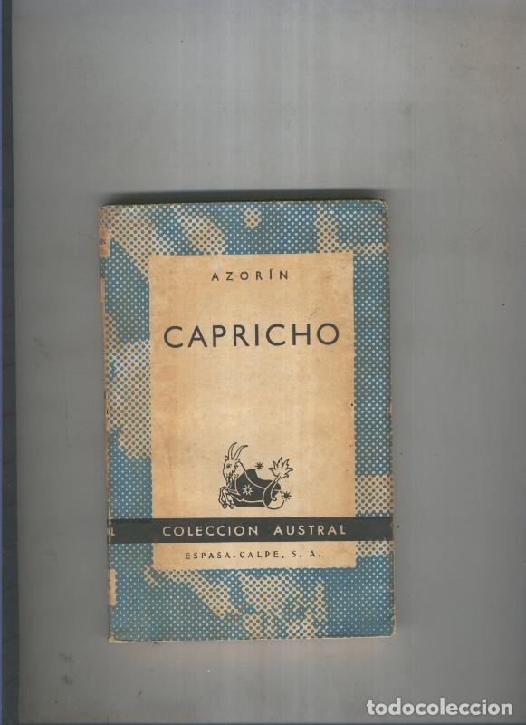 Libros: Austral 0380 : Capricho - Azorin - Foto 1