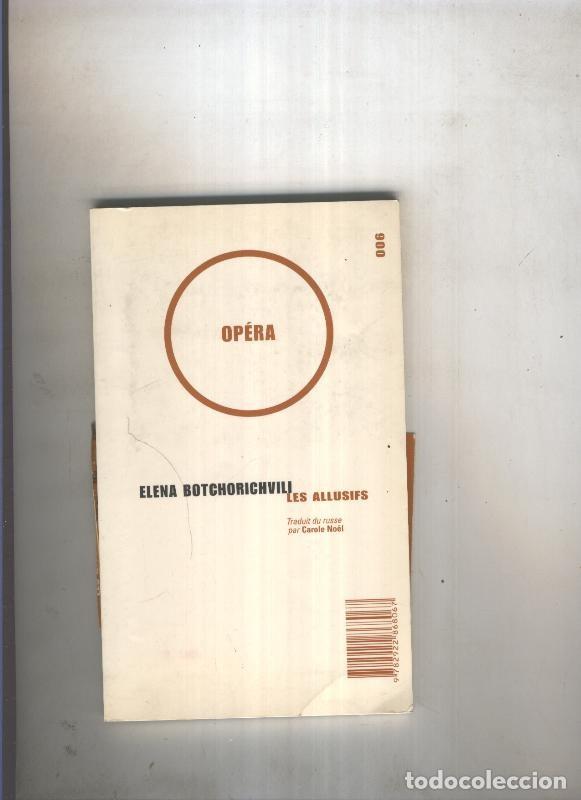 Libros: Opera - Elena Botchorichvili - Foto 1