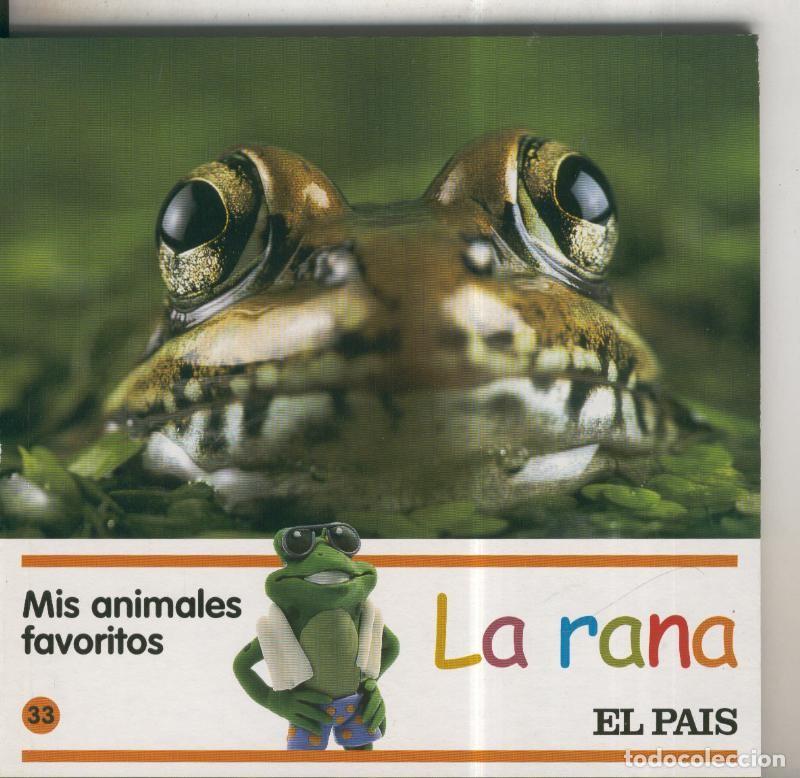Livros em segunda m&atilde;o: El Pais: Mis animales favoritos numero 33: La rana - Varios