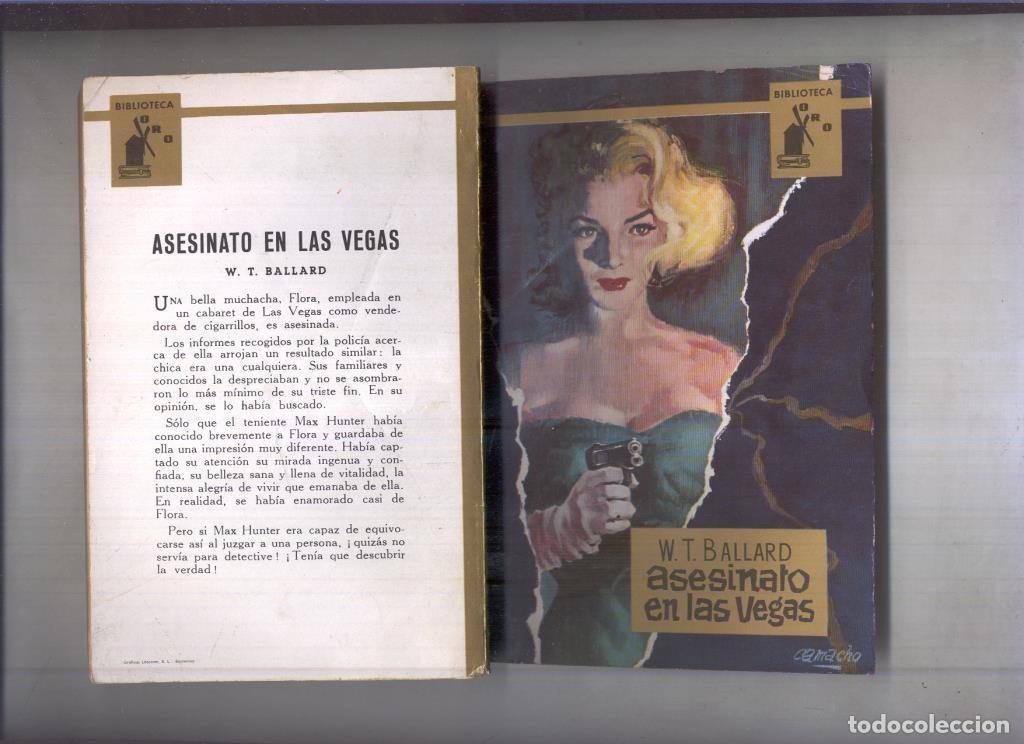 Libri di seconda mano: Biblioteca Oro numero 484: Asesinato en las vegas - W.T.Ballard