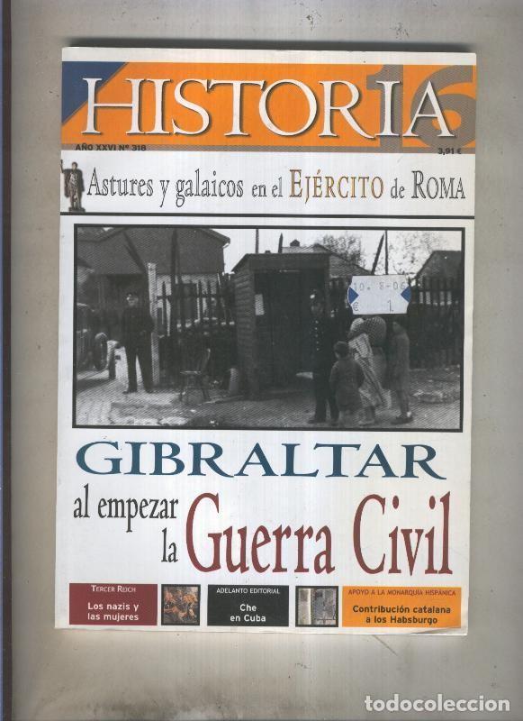 B&uuml;cher: Historia 16 numero 318: Gibraltar al empezar la guerra civil - Varios