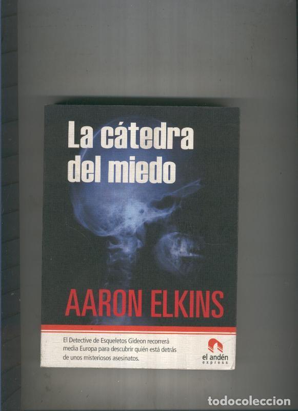 Libros: La catedra del miedo - Aaron Elkins - Foto 1