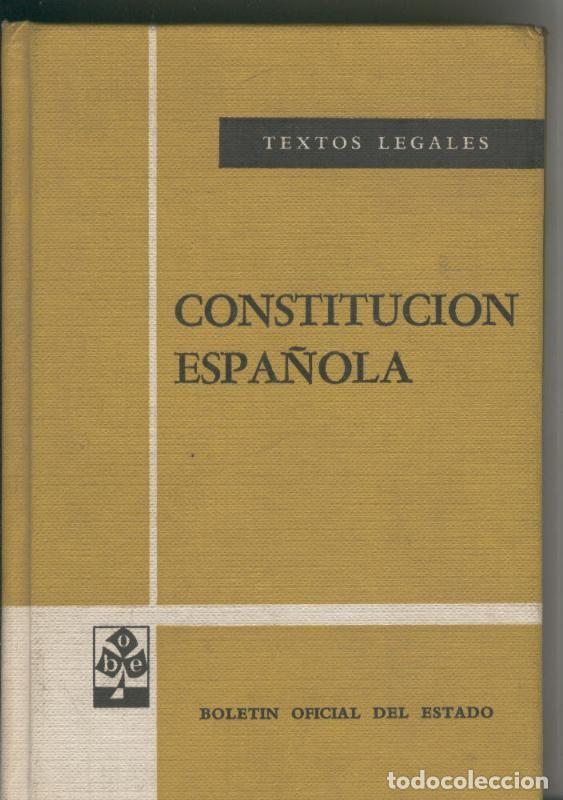 Libros: Constitucion Espa&ntilde;ola - Varios - Foto 1