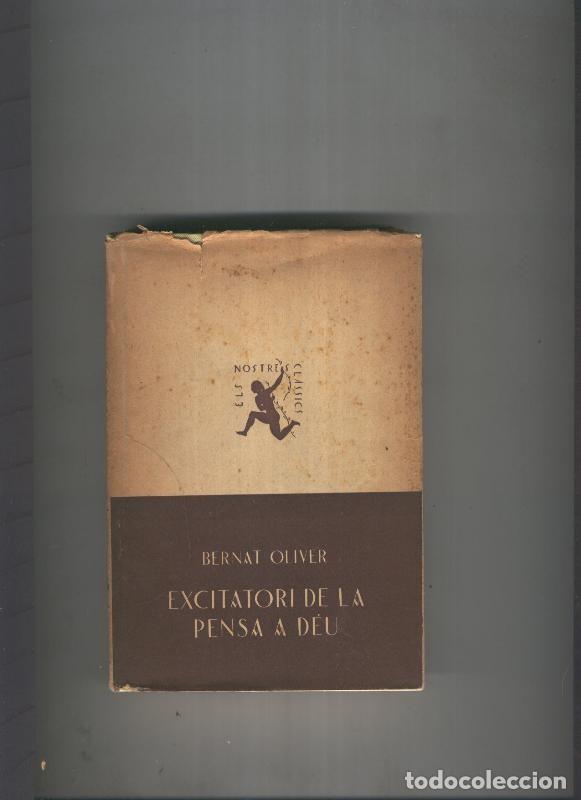 Libros: Excitatori de La Pensa a Deu - Bernat Oliver - Foto 1
