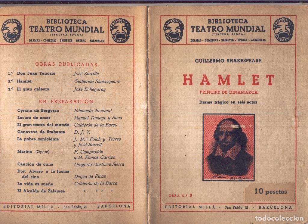 Libros: Hamlet. Principe de Dinamarca - William Shakespeare - Foto 1