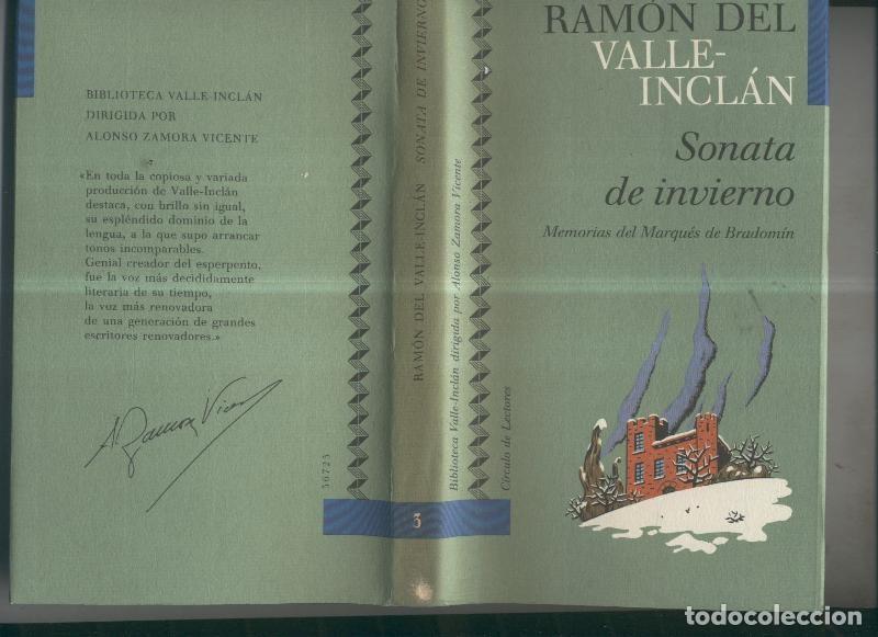 Libros: Coleccion Valle Inclan numero 03: Memorias del Marques de Bradomin: sonata de invierno - Ramon del V