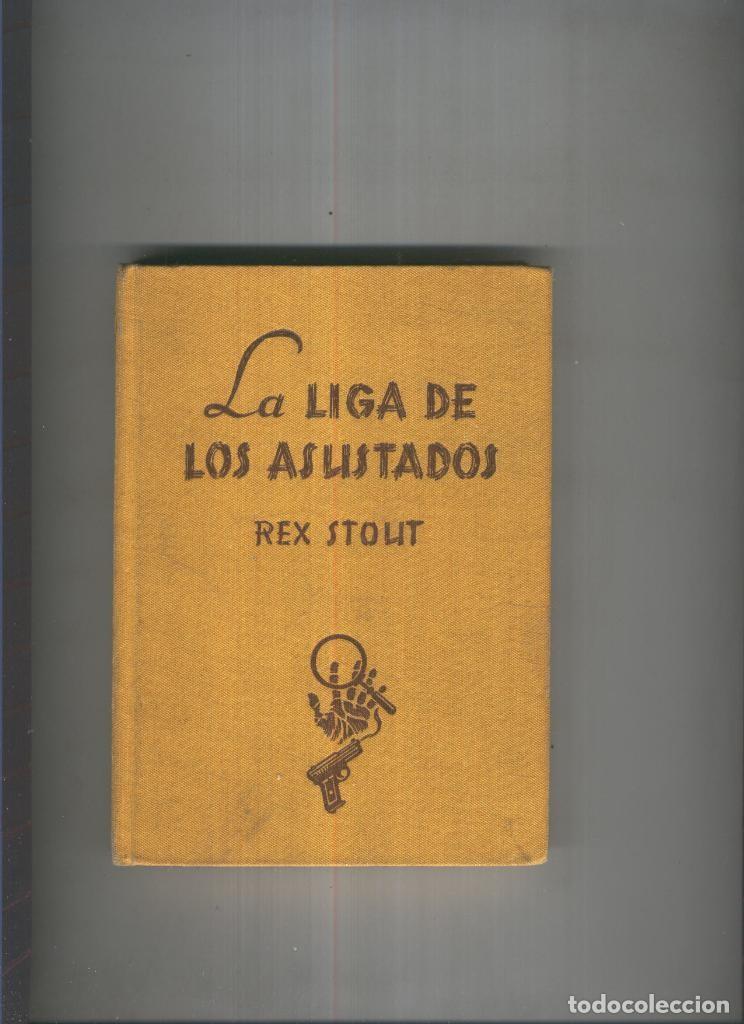 books: La liga de los asustados - Rex Stout
