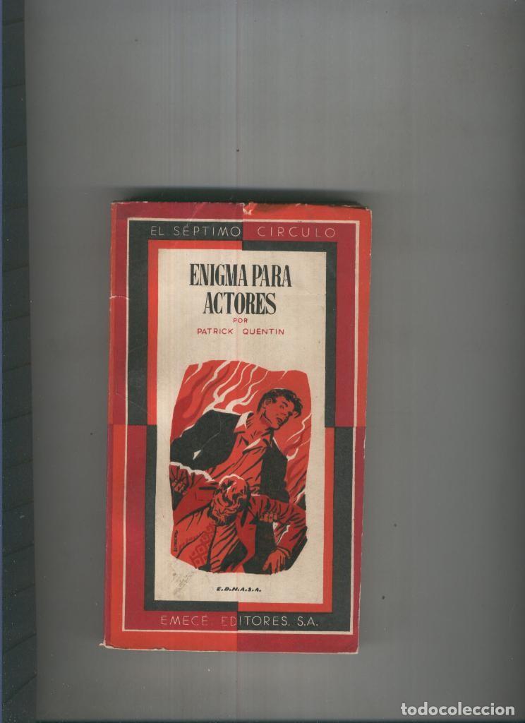 Libros: Enigma para actores - Patrick Quentin - Foto 1