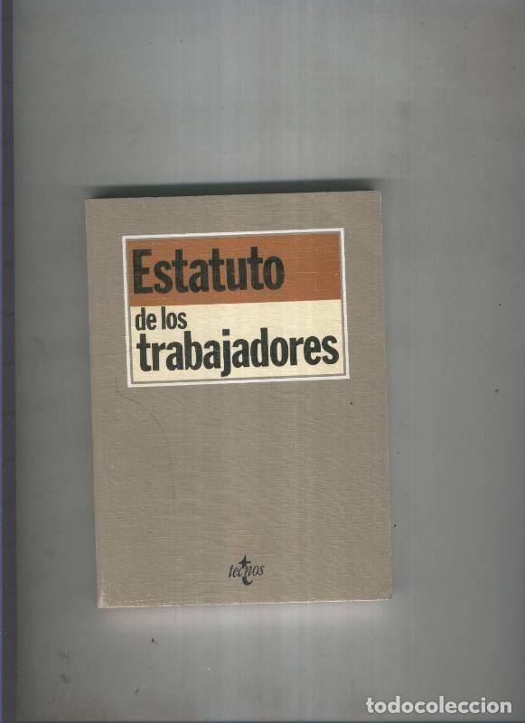 Libros: Estatuto de los trabajadores - Varios - Foto 1