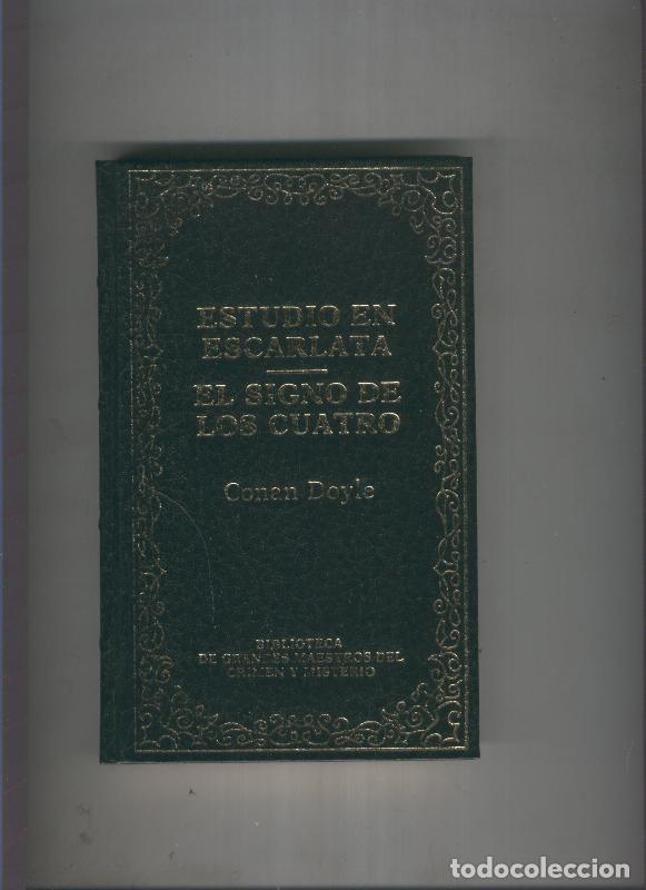 Libros: Estudio en escarlata-El signo de los cuatro - Sir Athur Conan Doyle