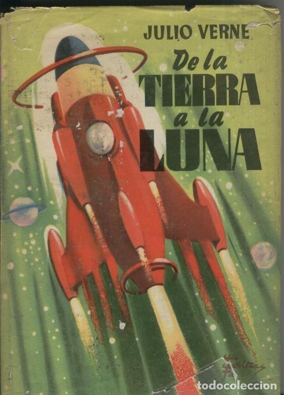 Libros: De la tierra a la luna - Julio Verne - Foto 1