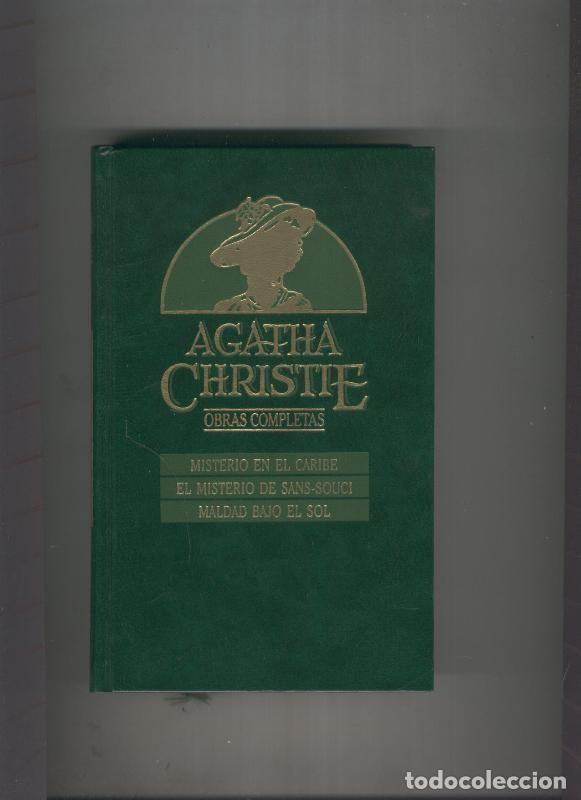 Libros: Misterio en el Caribe-El misterio de Sans Souci-Maldad bajo el sol - Agatha Christie
