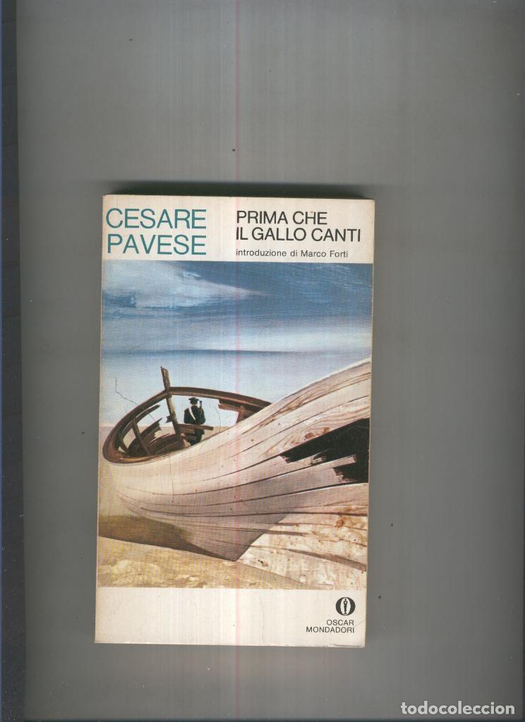 Libros: Prima che il gallo canti - Cesare Pavese