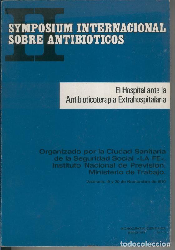 Libros: II Symposium Internacional sobre antibioticos - Varios - Foto 1