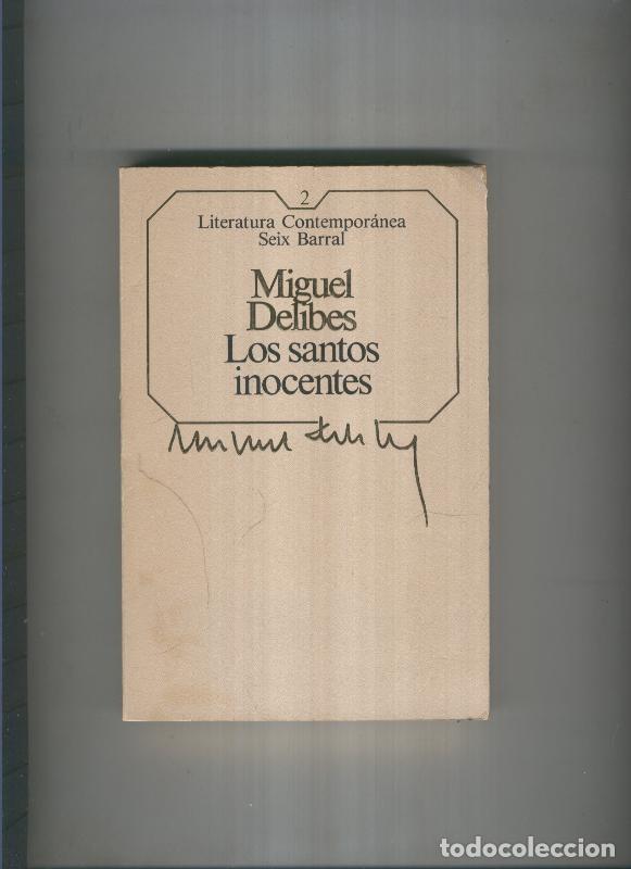 Libros: Los santos inocentes - Miguel Delibes - Foto 1