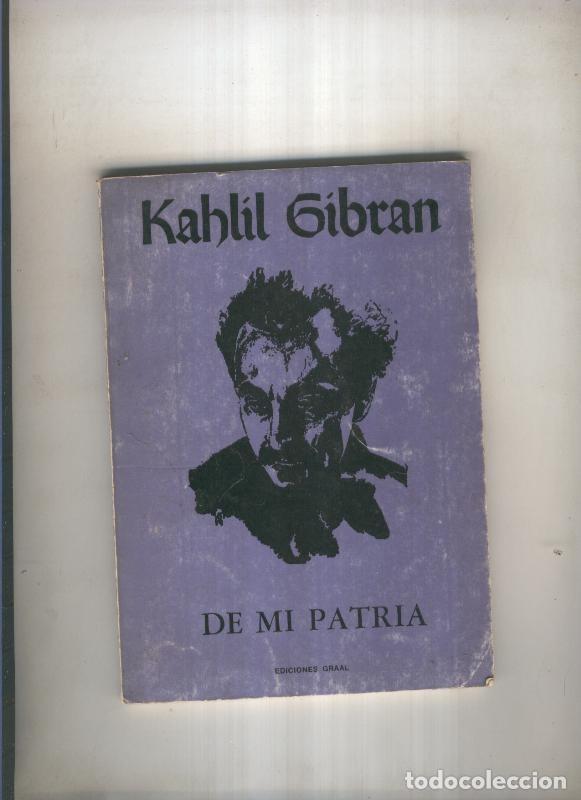 Libros: De mi patria - Kahlil Gibran - Foto 1